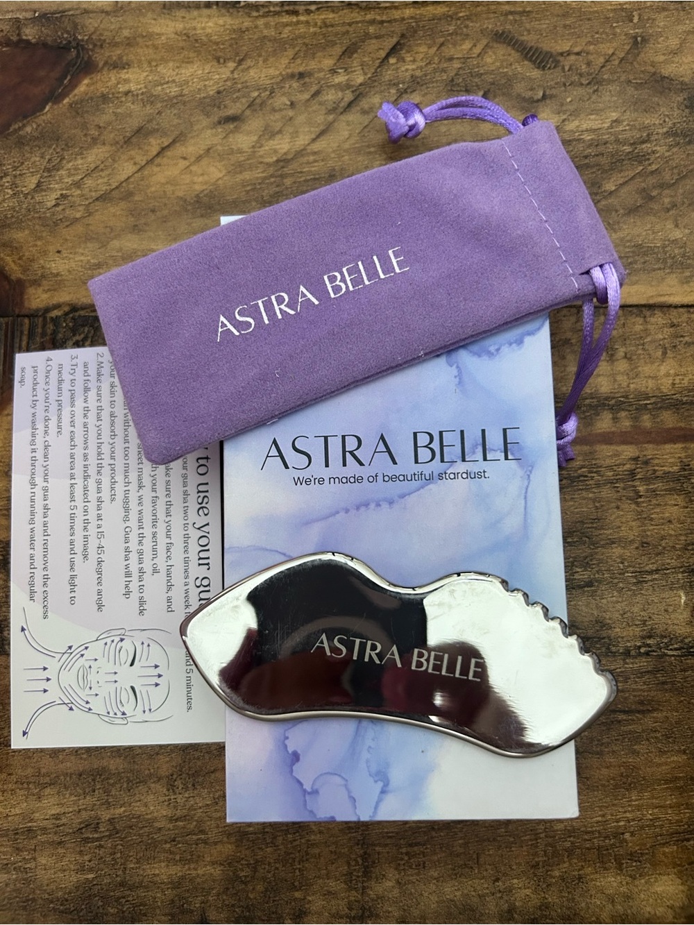 Stainless Steel Gua Sha Facial Massage Tool